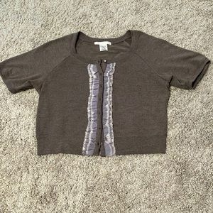 Short Sleeve Charlotte Russe Cardigan